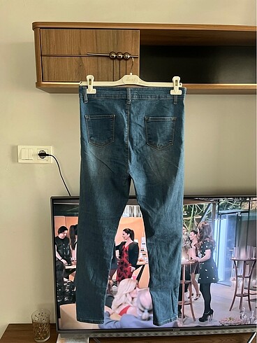 44 Beden mavi Renk Kot pantolon 44 beden