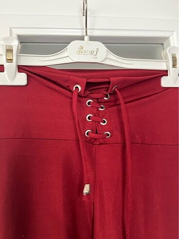 xl Beden bordo Renk Bordo parlak tayt