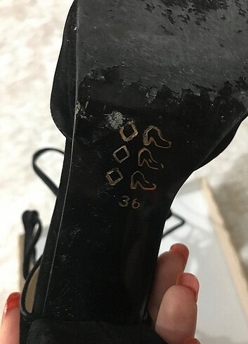 36 Beden Topuklu ayakkabı