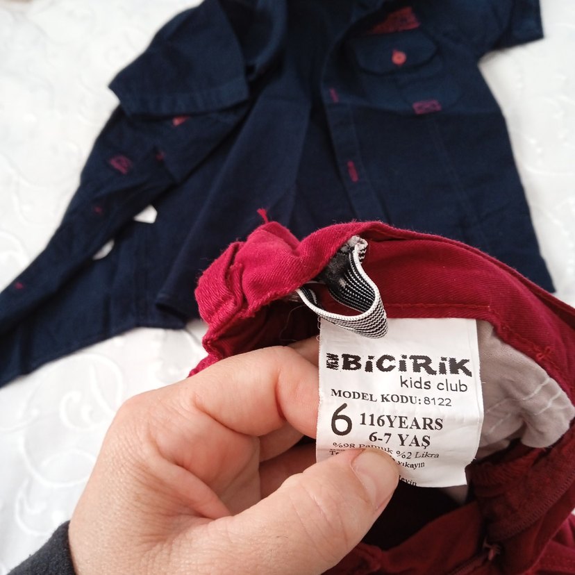 Erkek Çocuk şort gömlek takım - Görsel 2