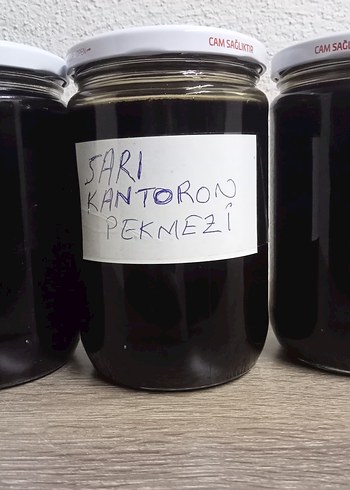 Sarı Kantoron Pekmezi Kavanoz - Görsel 2
