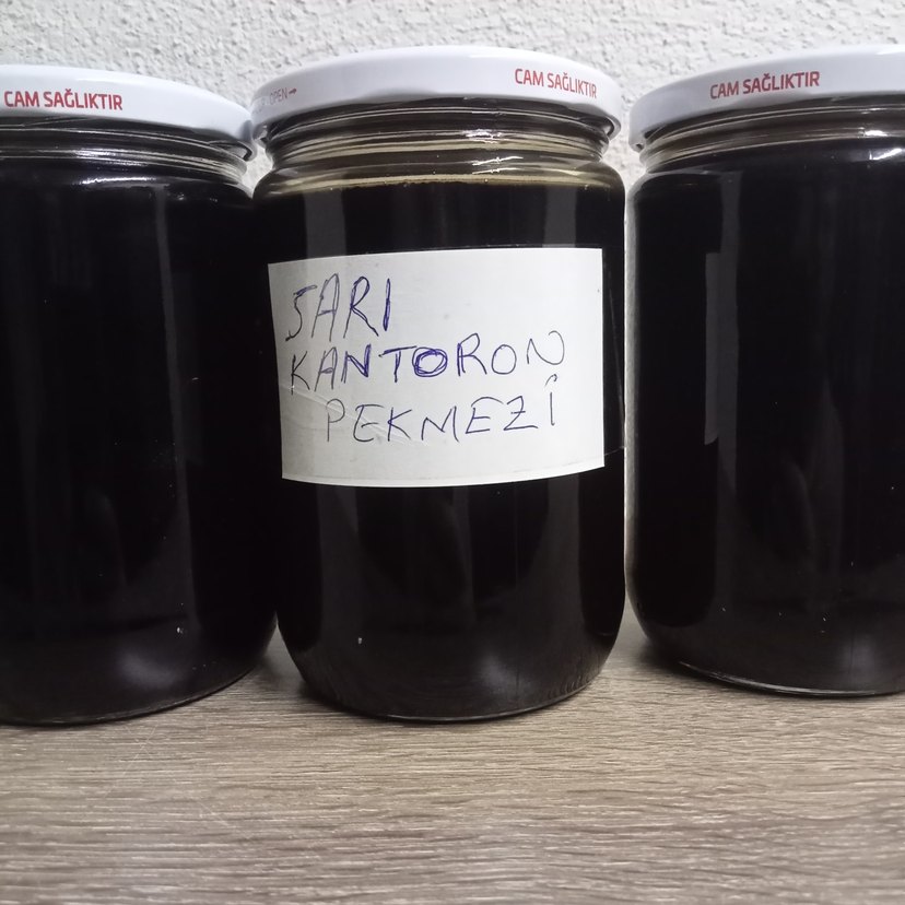 Sarı Kantoron Pekmezi Kavanoz - Görsel 2