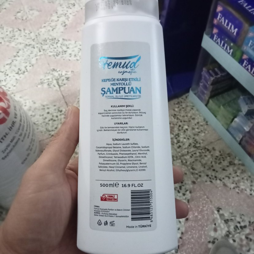 Mentollü Kepeğe Karşı Etkili Şampuan 500 ml - Görsel 2