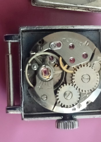 Kare Kadranlı Bej ve Gri Kadın Saati - Görsel 2