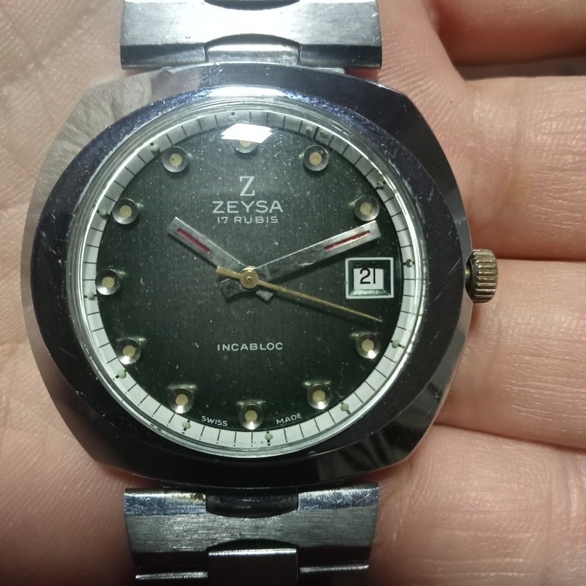 Gri Vintage Erkek Kol Saati - Görsel 3