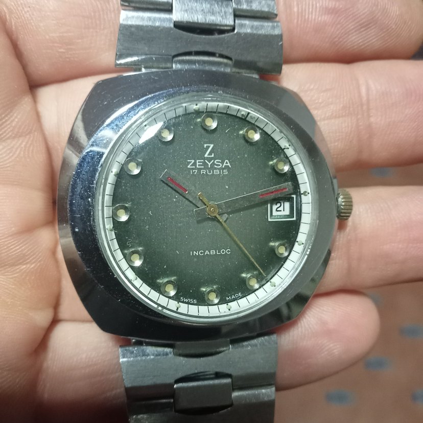 Gri Vintage Erkek Kol Saati - Görsel 2