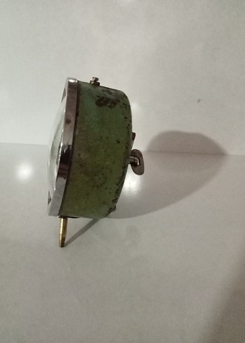 Beyaz ve Gri Masa Saati Dora Bayard - Görsel 3