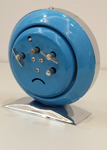 Renkli Desenli Masa Saati - Görsel 2