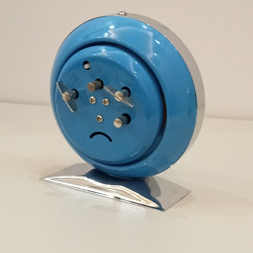 Renkli Desenli Masa Saati - Görsel 2