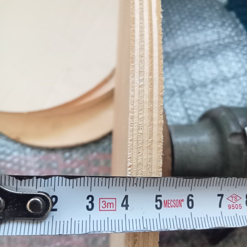 32 cm çapında kavak kontraplak - Görsel 5