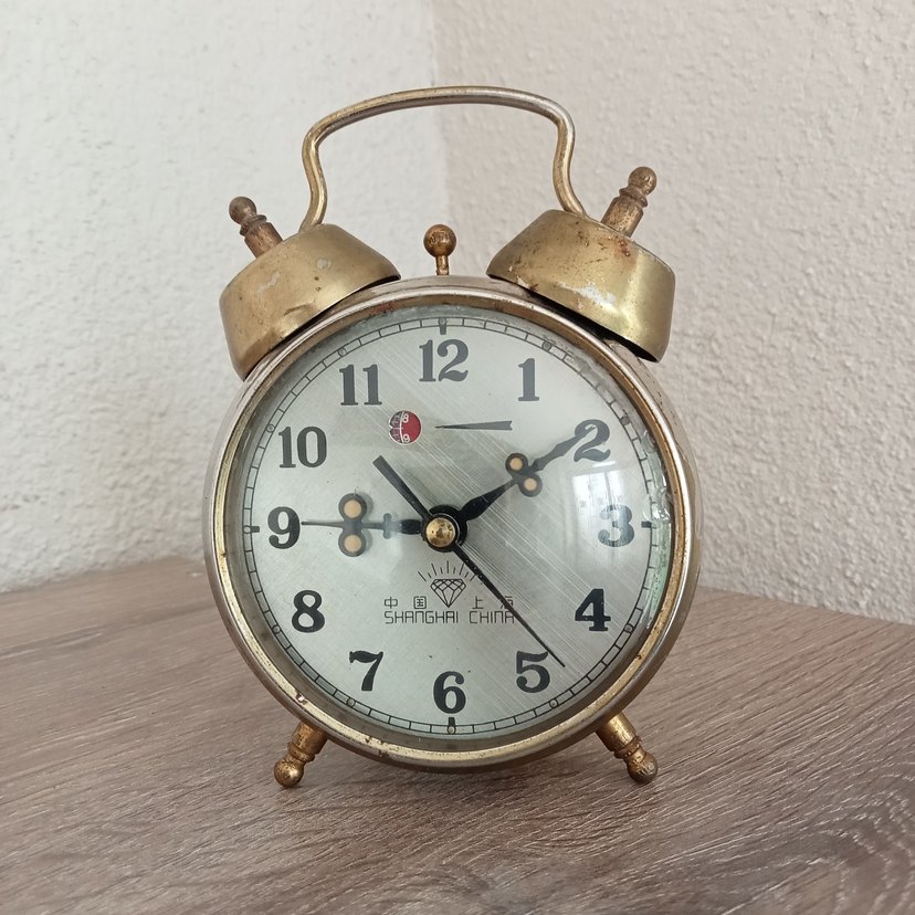 Çift Antika Stil Masa Saati - Görsel 5