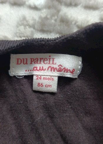 Kız Bebek Kadife Askılı Tulum ve Bluz Takımı - Görsel 3