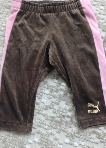 Puma Kız Bebek Kadife Eşofman Takımı - Görsel 4