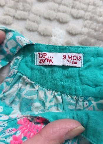 Kız Bebek Askılı Bluz - Görsel 4