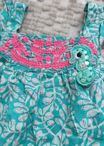 Kız Bebek Askılı Bluz - Görsel 2