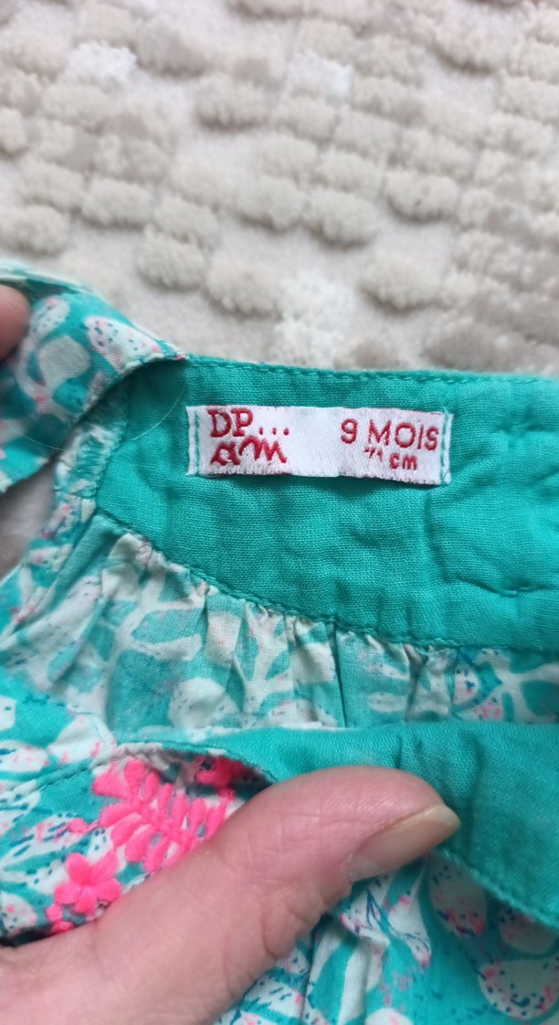 Kız Bebek Askılı Bluz - Görsel 4