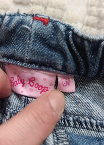 Kız Bebek Kot Pantolon - Görsel 3