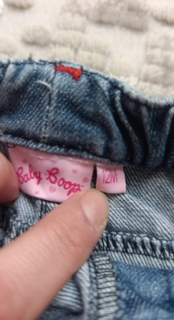 Kız Bebek Kot Pantolon - Görsel 3