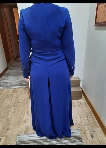 Çözgü Abiye Tulum Elbise - Görsel 7