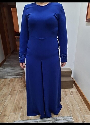 Çözgü Abiye Tulum Elbise - Görsel 8