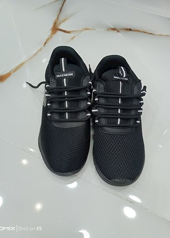 Skechers Siyah bayan Spor Ayakkabı - Görsel 2