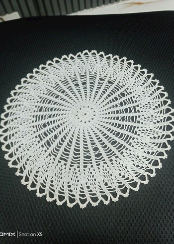 Bohem Dantel Yuvarlak Masa Örtüsü - Görsel 2