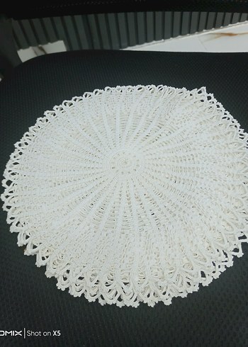 Bohem Dantel Yuvarlak Masa Örtüsü - Görsel 4