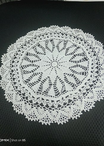 Bohem Dantel Yuvarlak Masa Örtüsü