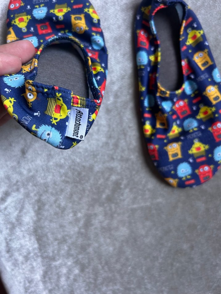 Renkli desenli kaymaz taban patik - Görsel 2