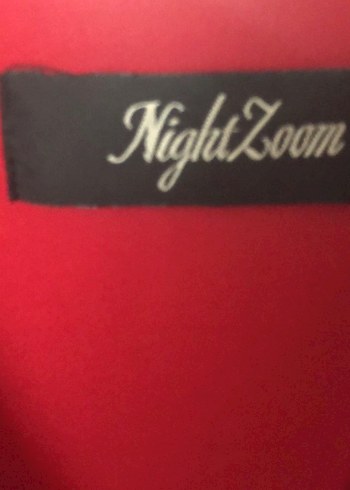 Adil ışık Klasik Kırmızı Uzun Drapeli Abiye Elbise - Görsel 3