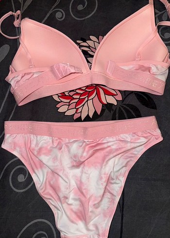 Penti Pembe Tie-Dye Atletik Sütyen ve Külot Takımı - Görsel 2