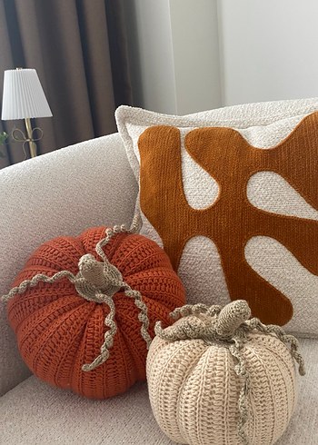 Balkabağı yastık - Görsel 2