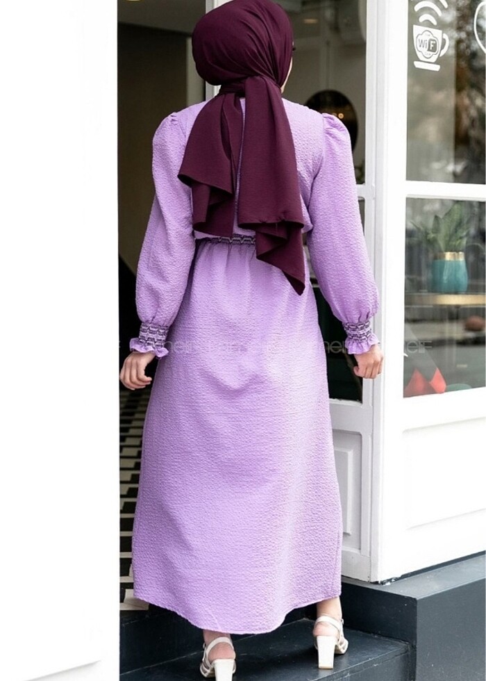 Tesettür elbise - Görsel 2