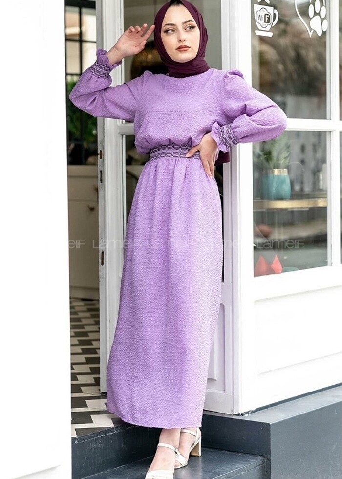 Tesettür elbise - Görsel 4