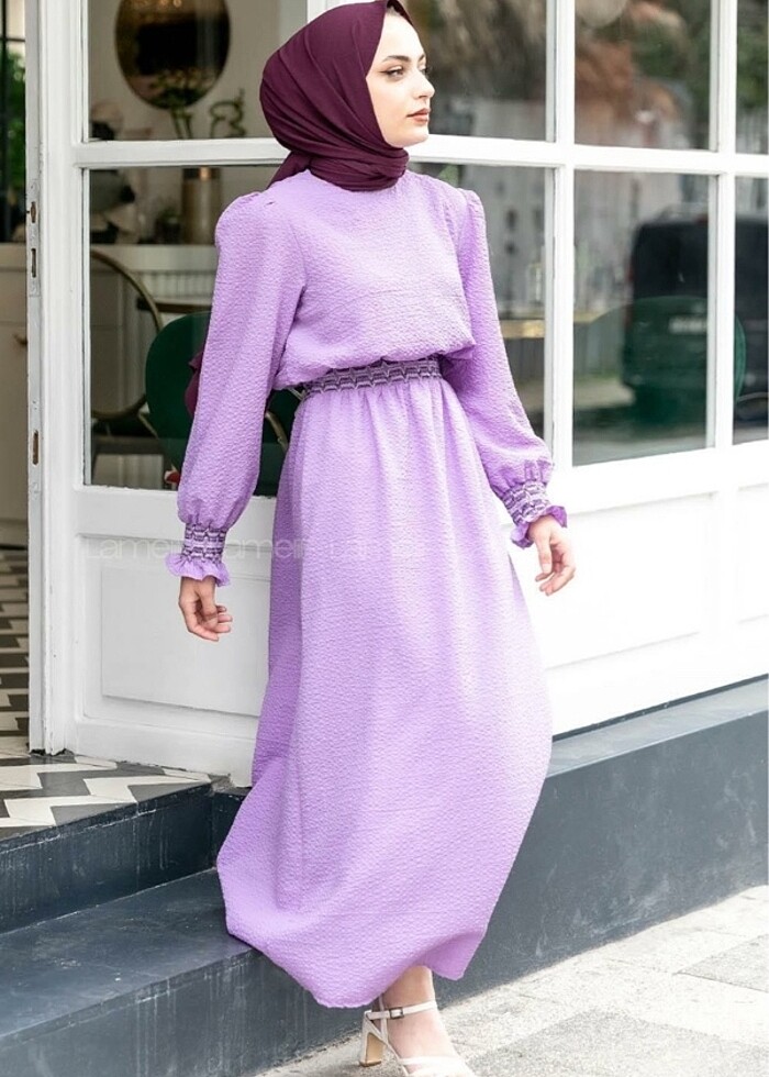 Tesettür elbise - Görsel 3