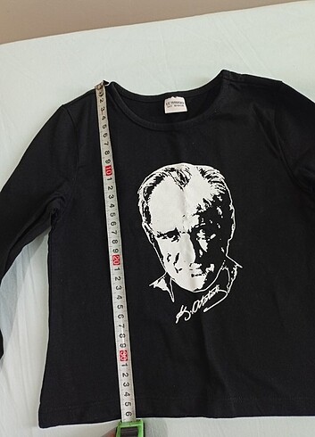 4 Yaş Beden Atatürk tişört