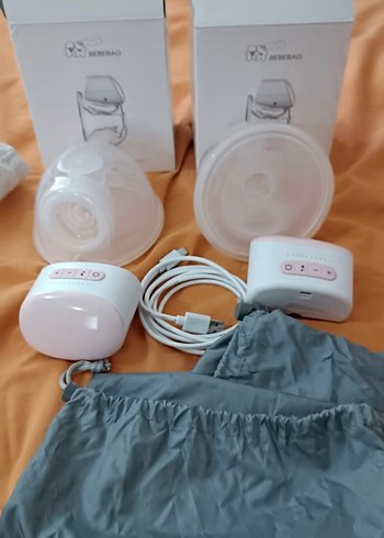 Bebek için Beyaz Göğüs Pompası Seti