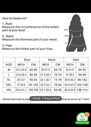 Siyah Korsesi XL - Görsel 4