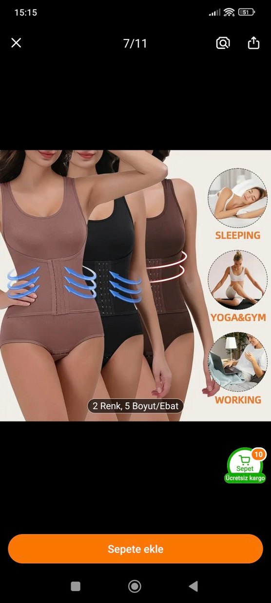 Siyah Korsesi XL - Görsel 3