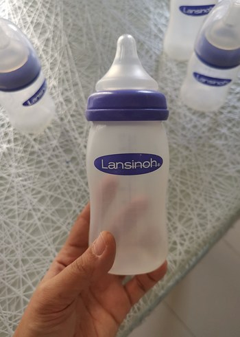 Lansinoh Mavi Lansinoh Bebek Biberonları Seti