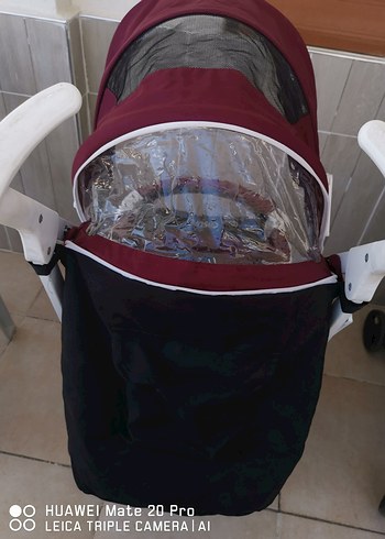 Diğer Beden bordo Renk Casual baston pusetli Bebek Arabası