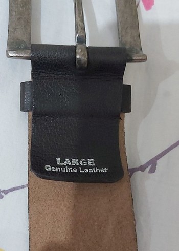 Kadın Deri Kemer Vintage Gümüş Tokalı - Görsel 6