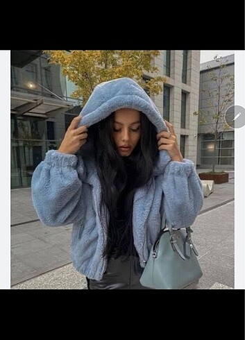 Peluş mont