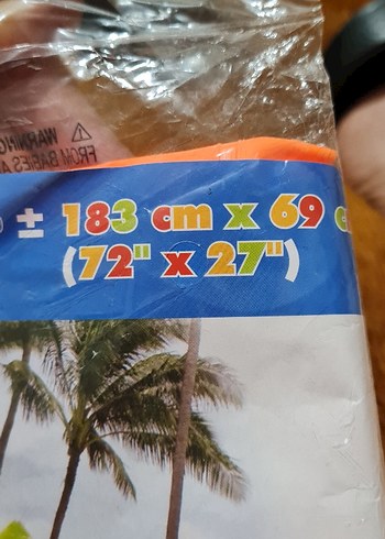 Renkli Baskılı su yatagi - Görsel 2