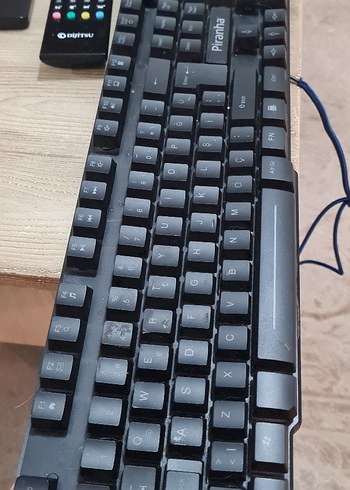 Piranha Siyah Kablolu Klavye - Görsel 2