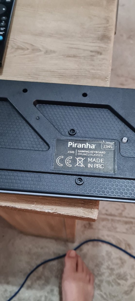 Piranha Siyah Kablolu Klavye - Görsel 4