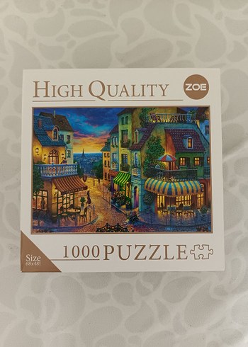Zoe 1000 Parça Yüksek Kalite Puzzle