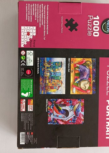  1000 Parça Renkli Kuş Temalı Puzzle