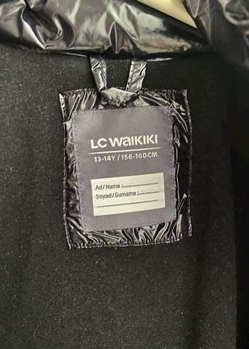 Siyah Fermuarlı Kız Kışlık Mont - Görsel 3