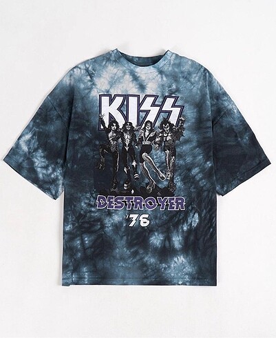 Kiss Oversize Dye Asos Design Tshirt